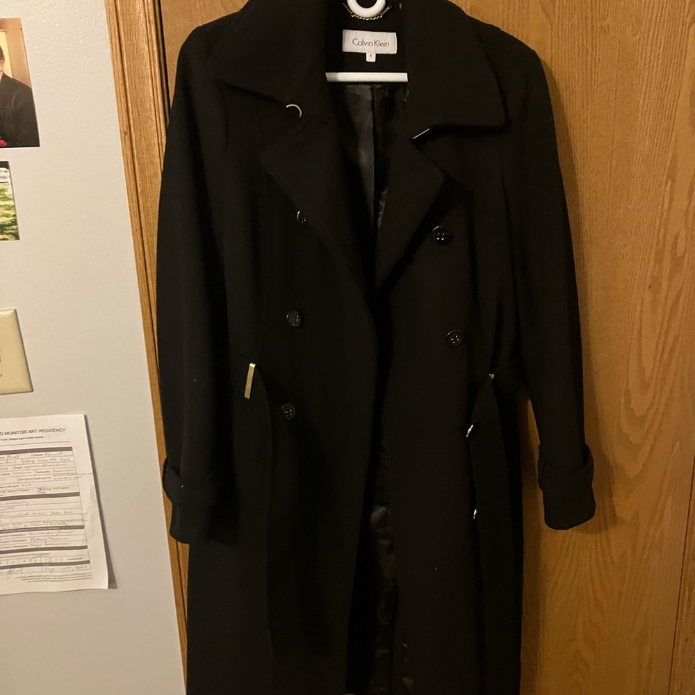 Double Breasted Wool Coat